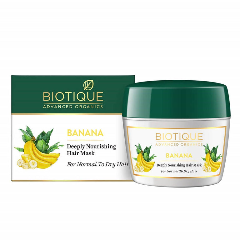 Biotique Advanced Organics Banana Deeply Nourishing Hair Mask - 175 gm