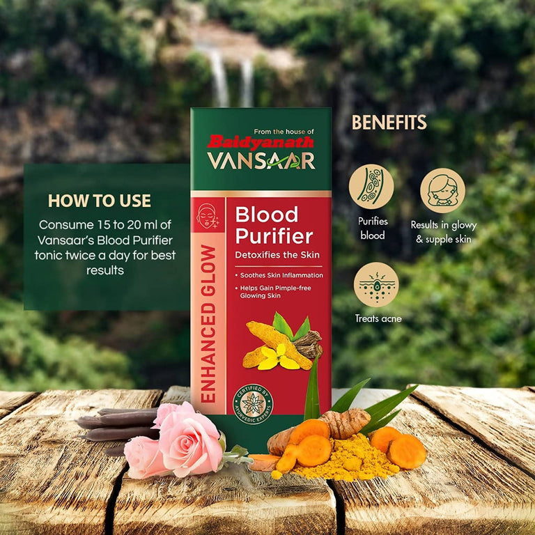 Baidyanath Vansaar Blood Purifier Syrup - 450 ml