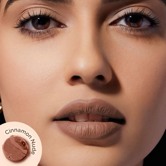 Mamaearth Moisture Matte Longstay Mini Lipstick - Cinnamon Nude - 0.7 gm