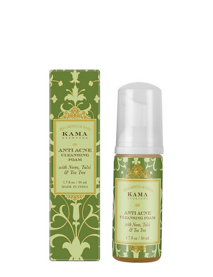 Kama Ayurveda Mini Anti Acne Cleansing Foam - 50 ml