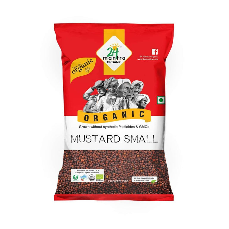 24 Mantra Organic Mustard Seeds (Small) - 100 gm