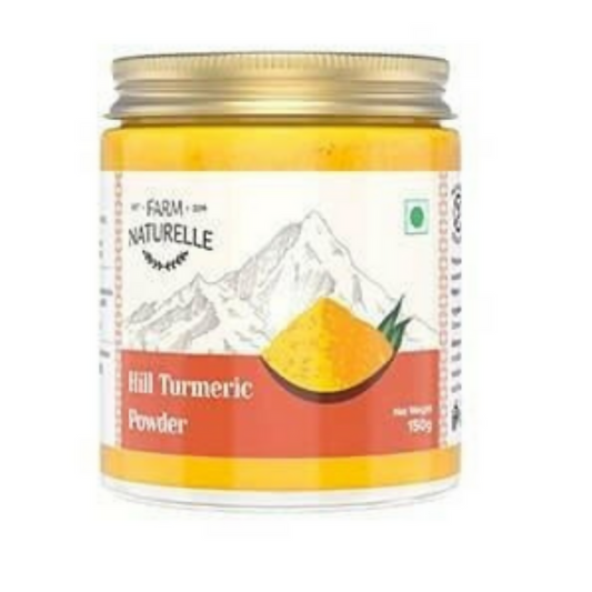 Farm Naturelle Himalayan Turmeric Powder Curcumin-Rich and Pure - 100 gm