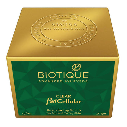 Biotique BXL Cellular Clear - Resurfacing Scrub - 50 gm