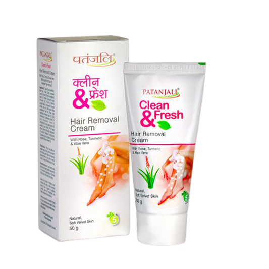 Patanjali Clean & Fresh Hair Removal Cream - Pack of 1