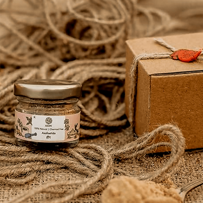 Asavi Handcrafted Natural Hathras Hing (Asafoetida) - 10 gm