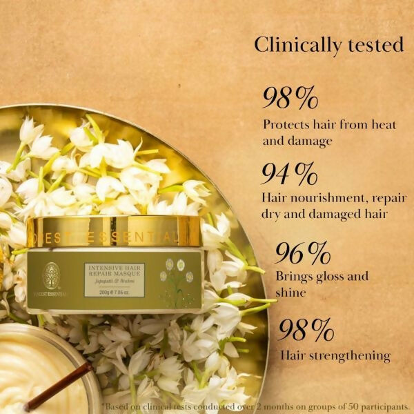 Forest Essentials Hair Repair & Shine Ritual For Nourished Hair - combo