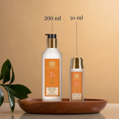 Forest Essentials Ultra-Rich Body Milk Lime Saffron & Oudh - 50 ml