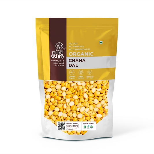 Pure & Sure Organic Chana Dal - 500 gm