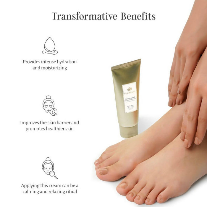 Shankara by Sri Sri Tattva Gheesutra Hand & Foot Cream - 60 ml