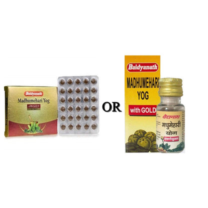 Baidyanath Madhumehari Yog With Gold - 30 tab