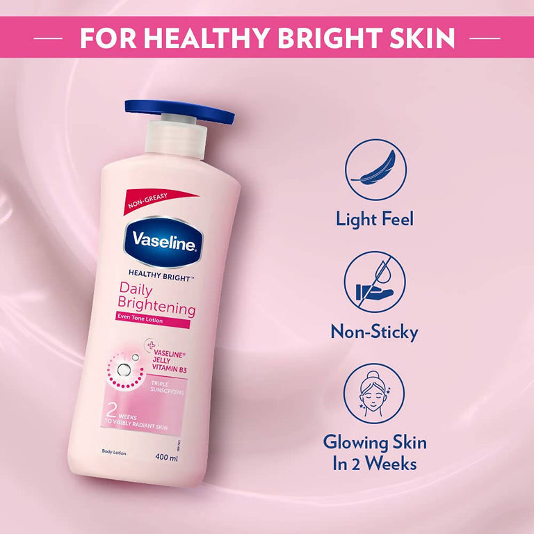 Vaseline Healthy Bright Daily Brightening Body Lotion - 90 ml
