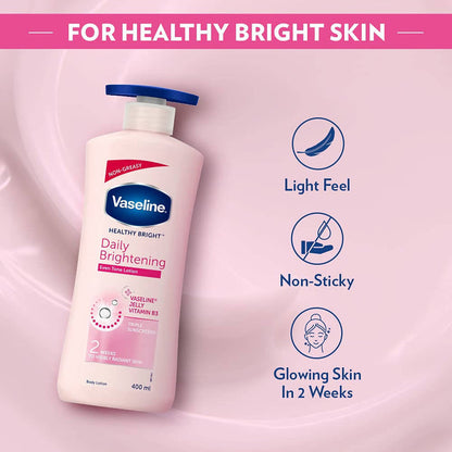 Vaseline Healthy Bright Daily Brightening Body Lotion - 90 ml