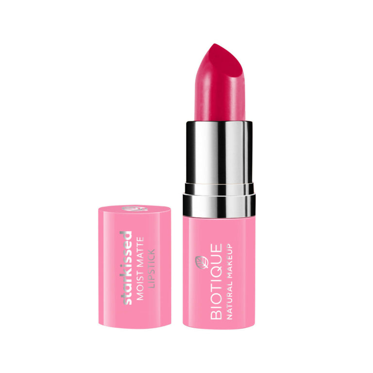 Biotique Starkissed Moist Matte Lipstick - Pick Me Up - 4.2 gm
