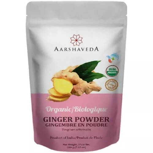 Aarshaveda Organic Ginger Powder - 200 gm