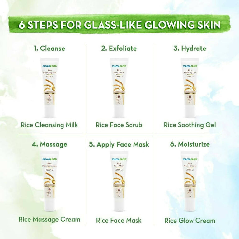 Mamaearth Rice Facial Kit With Rice Water & Niacinamide - Kit