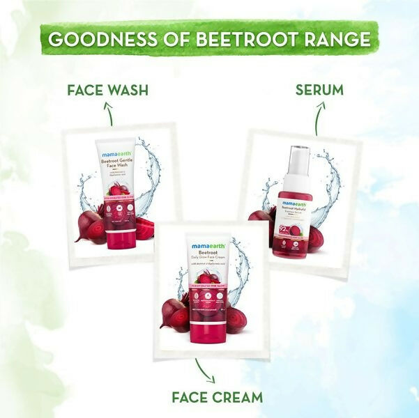 Mamaearth Beetroot Daily Glow Face Cream With Beetroot & Hyaluronic Acid - 80 gm