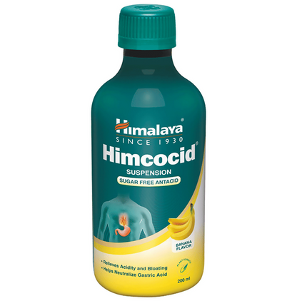 Himalaya Herbals Himcocid Sugar Free Suspension - 200 ml - Mint