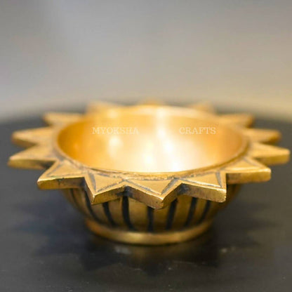 Brass Surya Diya