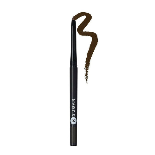 Sugar Cosmetics Kohl of Honour Intense Kajal Upto 12 hrs, Long Lasting, Smudge Proof & Waterproof Kajal - 02 Brown Bag - 0.3 gm