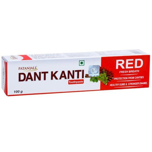 Patanjali Red Tooth Paste - 100 gm - Pack of 1