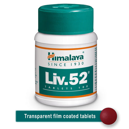 Himalaya Liv.52 Tablets - 100 Counts - 100 tabs - Pack of 1