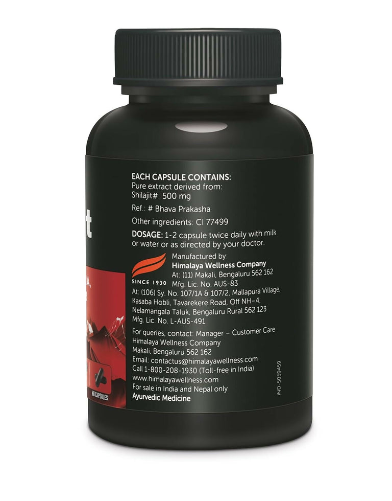 Himalaya Herbals SJ Capsules For Supports Healthy Testosterone Levels - 60 caps