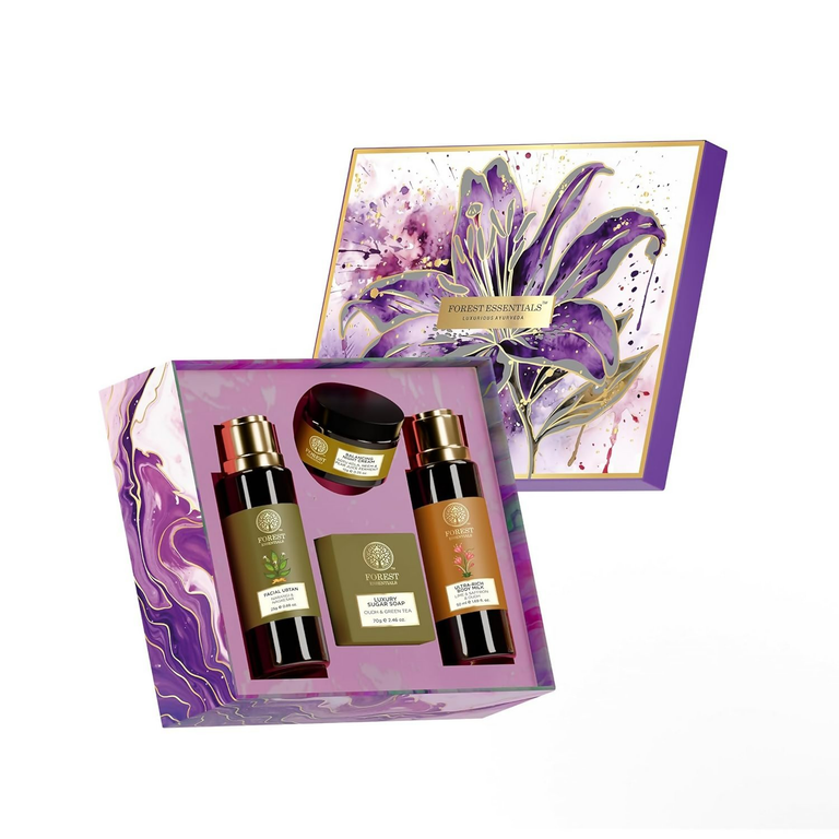 Forest Essentials Nalini Face & Body Essentials Kit - combo