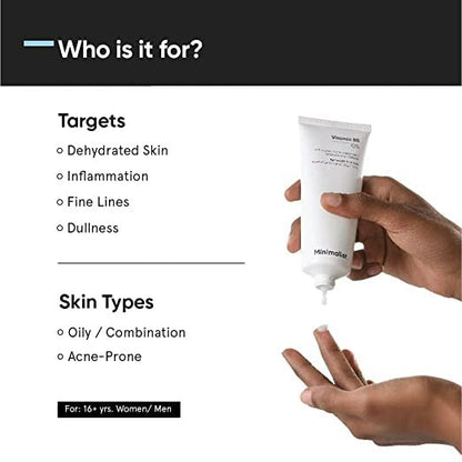 Minimalist Vitamin B5 10% Face Moisturizer - 50 gm
