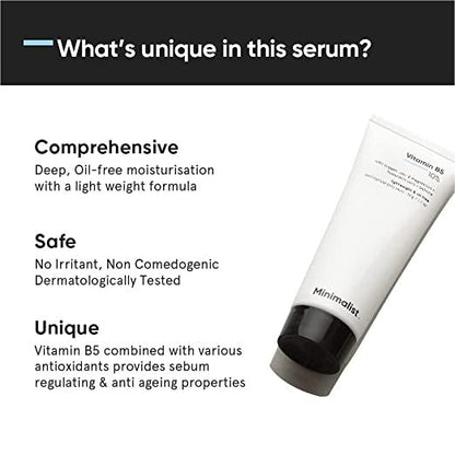 Minimalist Vitamin B5 10% Face Moisturizer - 50 gm
