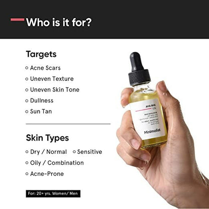 Minimalist Lactic Acid 10% + HA 1% - 30 ml