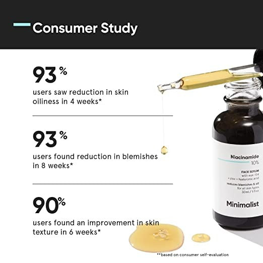 Minimalist 10% Niacinamide Face Serum - 30 ml