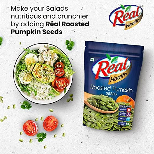 Dabur Real Health Roasted Pumpkin Seeds - 250 gm