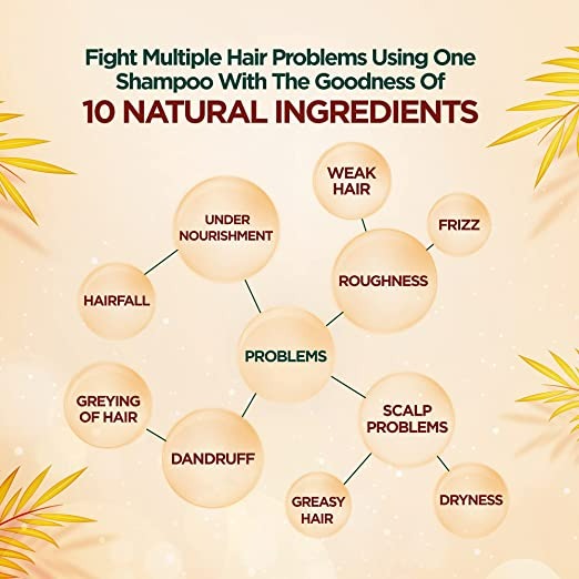 Dabur Vatika Ayurvedic Shampoo - 640 ml