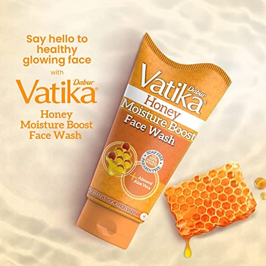 Dabur Vatika Honey Face Wash - 150 ml