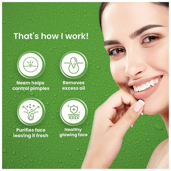 Dabur Vatika Neem Face Wash - 150 ml
