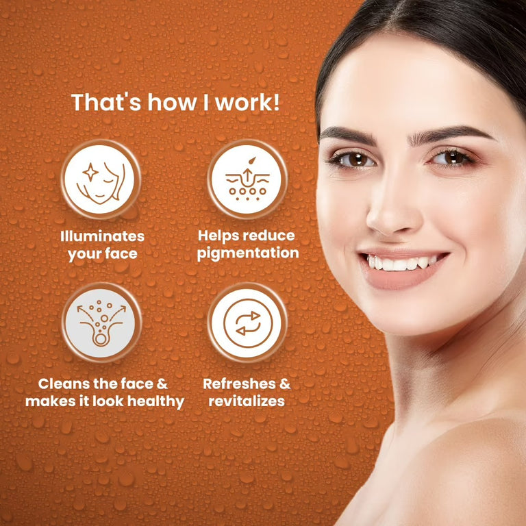 Dabur Vatika Sandalwood Face Wash - 150 ml