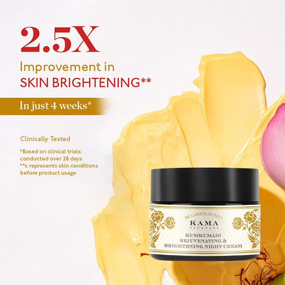 Kama Ayurveda Rejuvenating & Brightening Ayurvedic Night Balm - 30 ml
