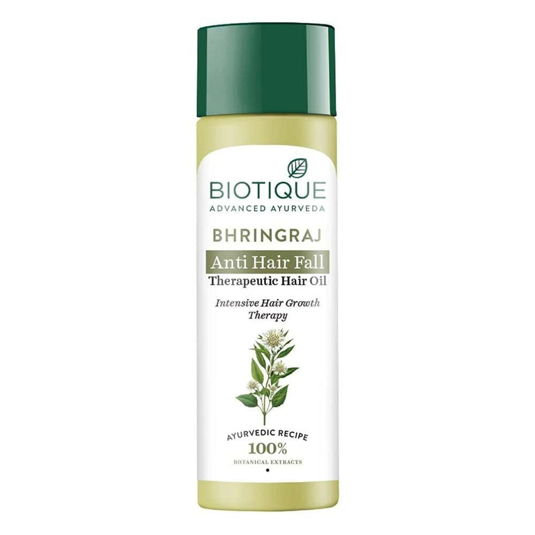 Biotique Bio Bhringraj Fresh Growth Therapeutic Oil For Falling Hair - 100 ml - Pack of 1