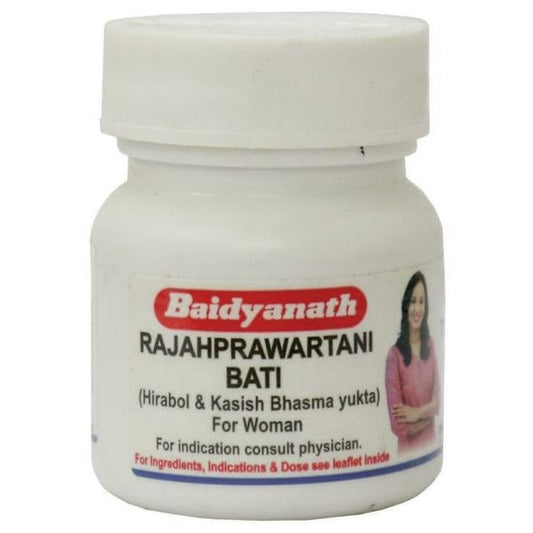 Baidyanath Jhansi Rajahprawartani Bati - 40 tab