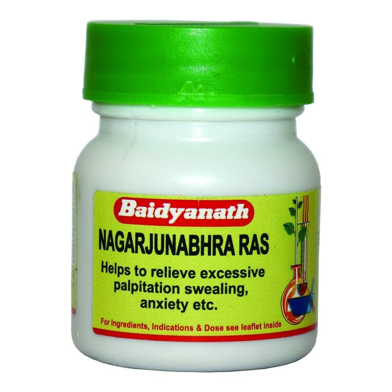 Baidyanath Nagarjunabhra Ras - 40 tabs