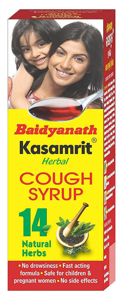 Baidyanath Kasamrit Herbal Syrup - 100 ml