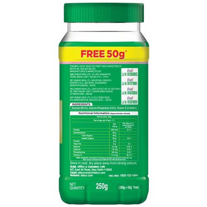 Dabur Glucose-D Energy Boost with Vitamin D - 200 gm