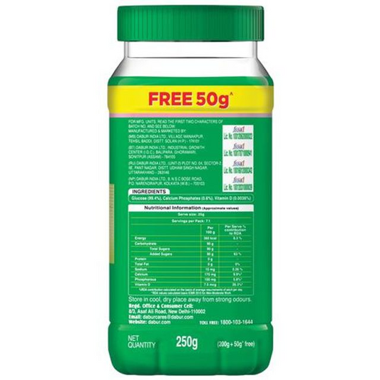 Dabur Glucose-D Energy Boost with Vitamin D - 200 gm