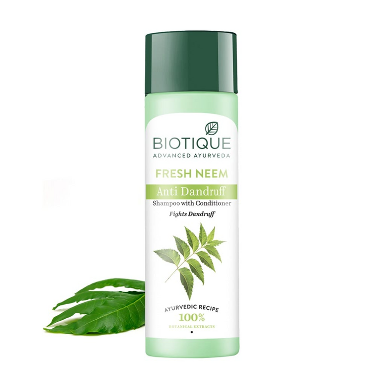Biotique Bio/Fresh Neem Anti Dandruff Shampoo & Conditioner - 120 ml