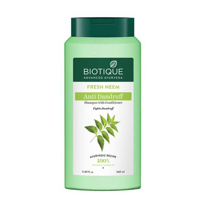 Biotique Bio/Fresh Neem Anti Dandruff Shampoo & Conditioner - 120 ml