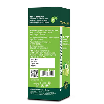 Vansaar Amla Juice - 1 L