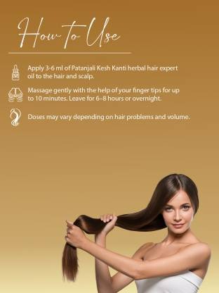 Patanjali Kesh Kanti Hair Oil - 120 ml - Pack of 1