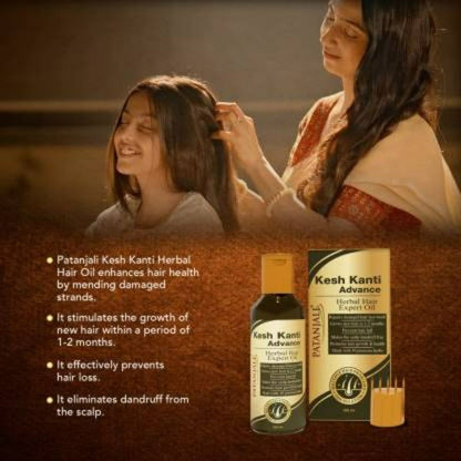 Patanjali Kesh Kanti Herbal Hair Expert Oil - 100 ml
