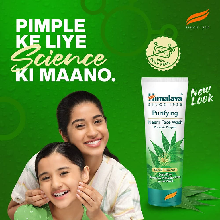 Himalaya Herbals Purifying Neem Face Wash - 100 ml