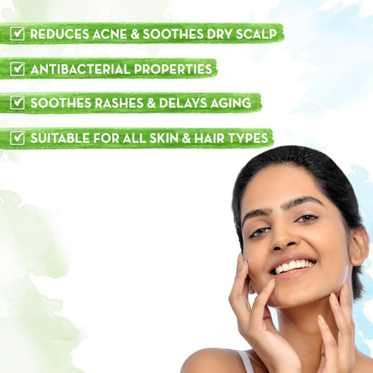 Mamaearth Aloe Turmeric Gel For Skin & Hair - 150 ml